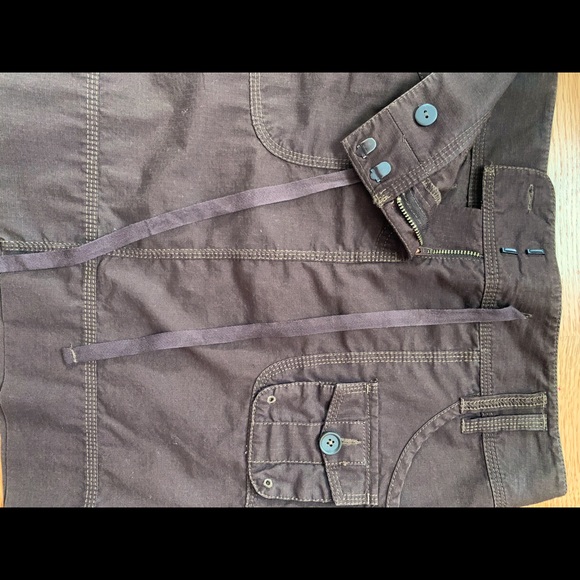 LOFT brown drawstring skirt - Picture 5 of 6